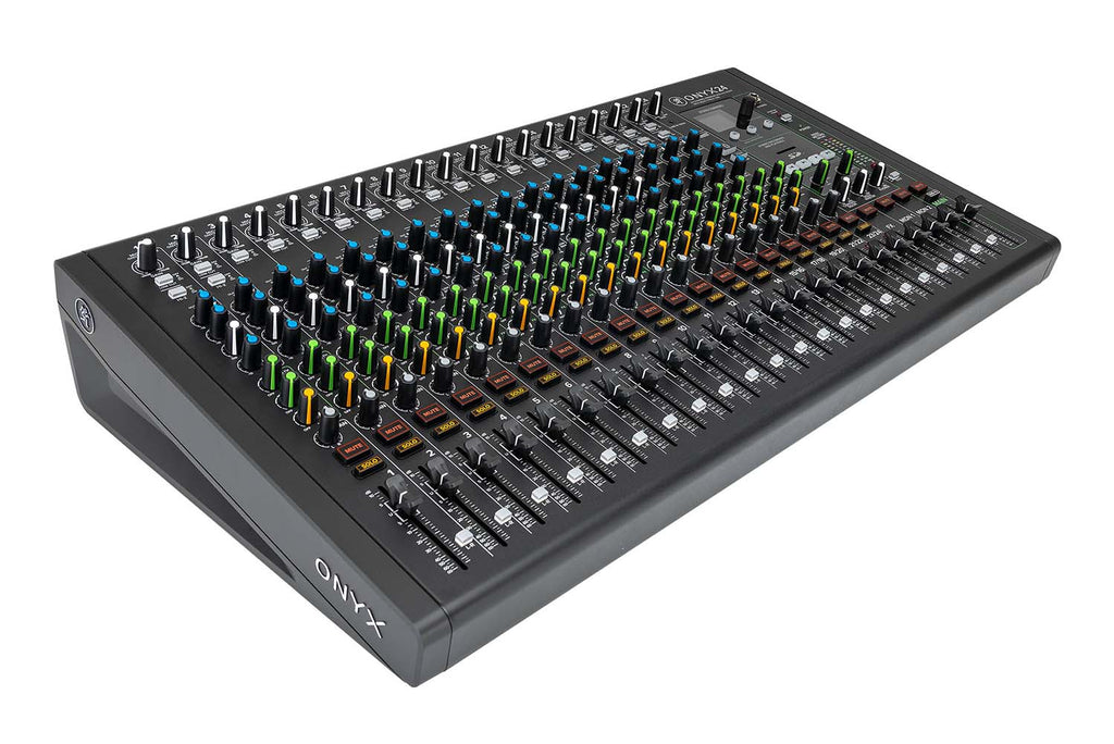 Mackie Onyx24, 24-Channel Premium Analog Mixer with Multi-Track USB