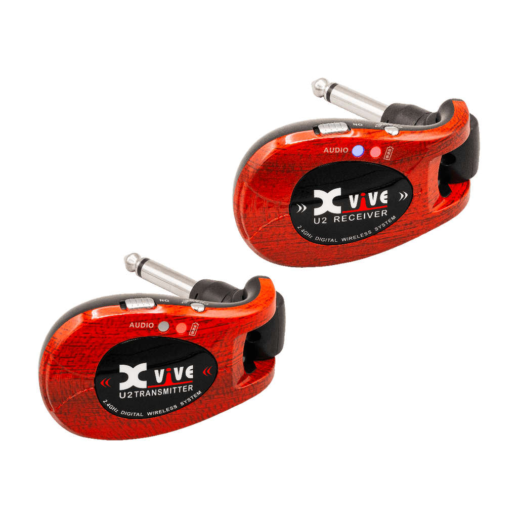 Xvive Audio U2 Digital Wireless System 2.4 GHz for Guitars