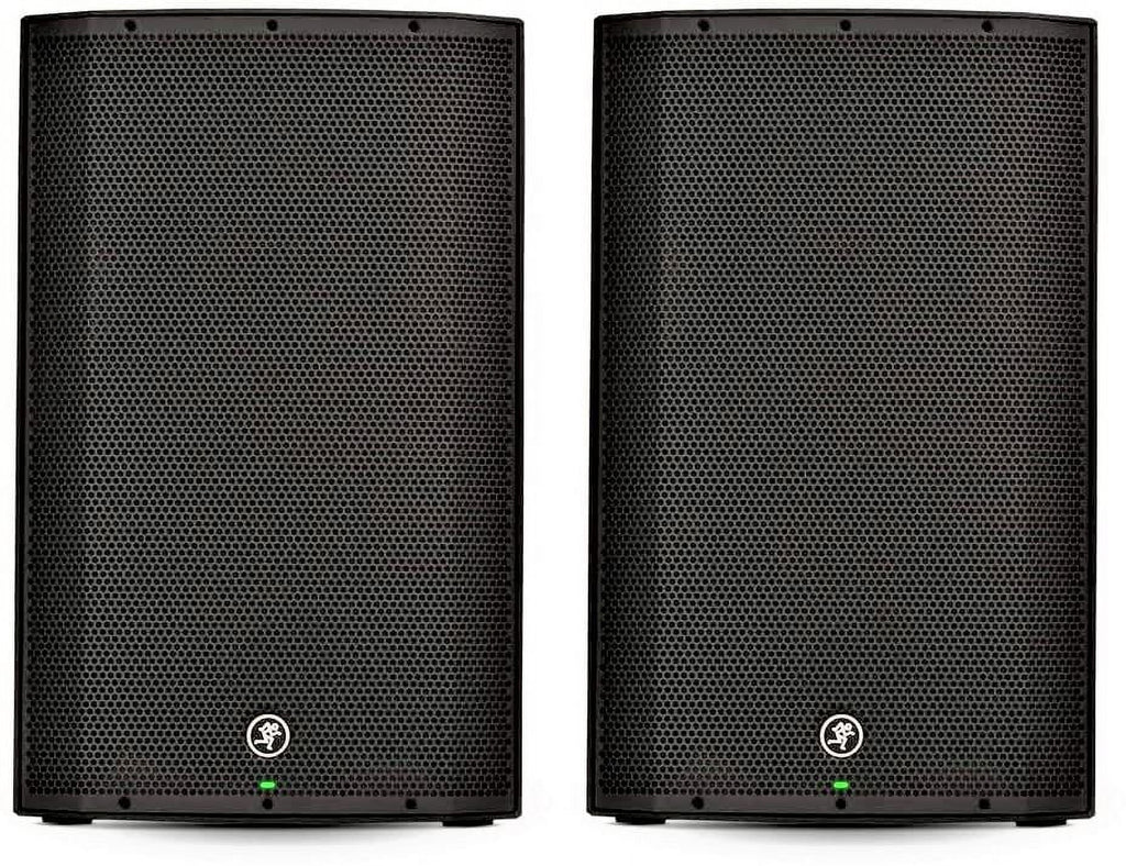 Pair of Mackie Thump215 15" 1400 Watt Powered Active DJ PA Speakers