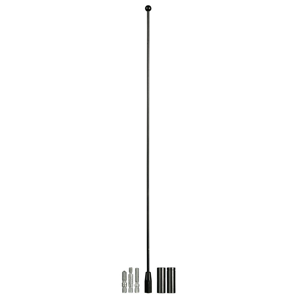 Metra 44-SHTB Black Anodized Steel Replacement Mast - 13.5 Inch