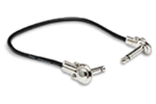 Load image into Gallery viewer, Hosa IRG-600.5 Guitar Patch Cable Low-profile Right-angle to Same 6 in - 6 pc