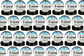 25 3M 165 Temflex 1700 Economy Grade Vinyl Electrical Tape, 3/4 in x 60 feet