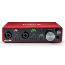 Load image into Gallery viewer, Focusrite Scarlett 2i2 3rd Gen USB Interface w/ 2 3-Foot XLR Cables Bundle