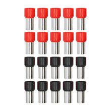 Charger l'image dans la galerie, Tsunami TSX-0GA-FERR 20-Piece Red and Black 0/1GA Ferrules - Refill Pack
