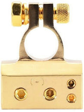 Load image into Gallery viewer, MK Audio Car Battery Gold Terminals Negative Heavy Duty Plated Connectors
