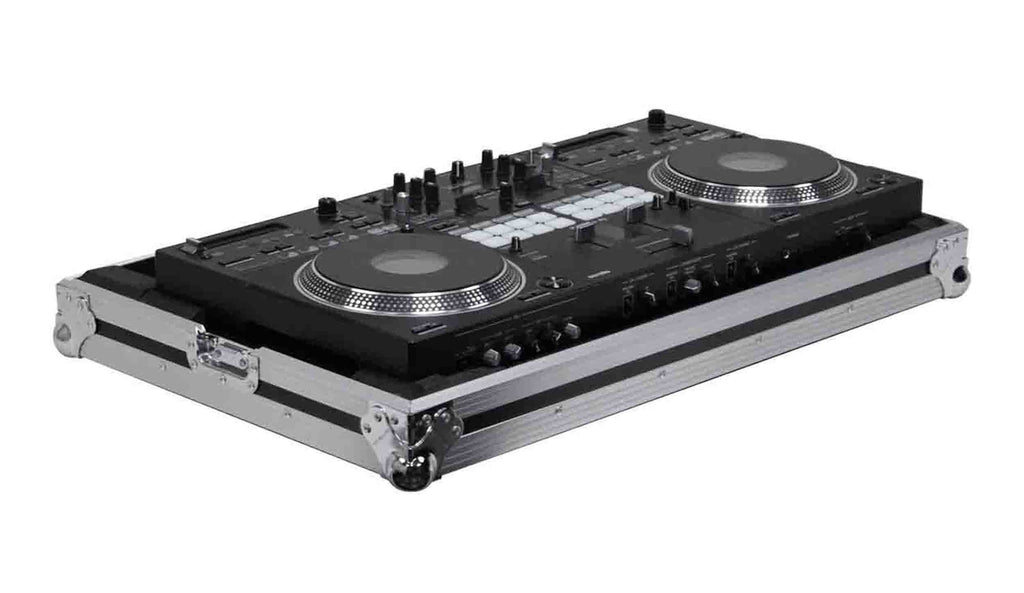 Pioneer DDJ-REV7, 2-Channel DJ Controller Package with Odyssey Flight Case and Headliner Laptop Stand