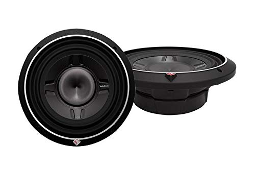 2 Rockford Fosgate Punch P3SD4-10 600W 10" Punch Series Dual 4-ohm Shallow Car Subwoofer
