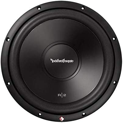 Rockford Fosgate R2SD4-12 + Single 12" Box Shallow Mount Subwoofer