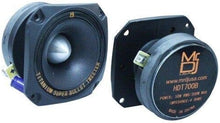 Load image into Gallery viewer, MR DJ USA HDT700B 3.5-In Titanium Bullet Tweeter w/ 10 Ounce Ferrite Magnet Black