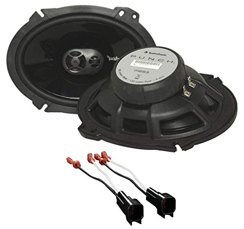 Rockford P1683 6x8" Front Speaker Replacement Kit For 2005-07 Ford F-250/350/450/550