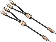 Load image into Gallery viewer, One Pair Diamond Audio HXY2F One Male to two Female RCA Y Cable