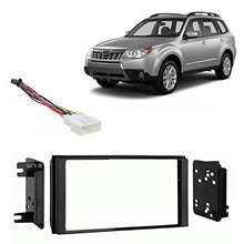 Load image into Gallery viewer, Compatible with Subaru Forester 2009 2010 2011 2012 2013 Without OE NAV Double DIN Stereo Harness Radio Dash Kit