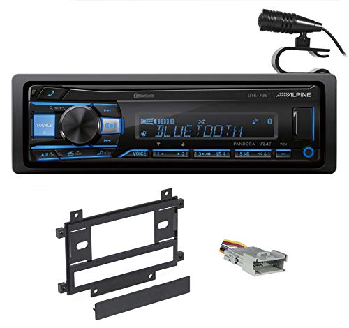 Alpine UTE-73BT Digital Media Bluetooth + Dash Kit For 1999-2004 Suzuki Vitara