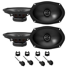 Load image into Gallery viewer, 2 Pair ALPINE S-S69 260 Watt 6x9&quot; Coaxial 2-Way Car Audio Speakers &amp; Metra 72-6512 Speaker Harness Connector for Chrysler Vehicles 90-07 Cherokee Bundle