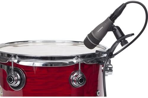 Samson DK705 5-Piece Drum Microphone Kit & Case with 5X Mic Cable, 20 ft. XLR Bulk + Valued Accessory Bundle