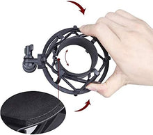Load image into Gallery viewer, MR DJ SP00-B Universal Spider Microphone Shockmount for Vocal or Studio Condenser Microphones