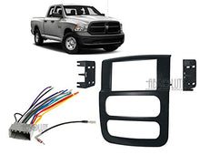 Charger l&#39;image dans la galerie, Absolute USA ABS95-6522B Fits Dodge Ram Pickup 1500 2002-2005 Double DIN Stereo Harness Radio Install Dash Kit