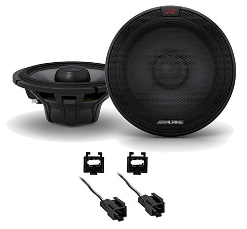 Metra 72-6512 Speaker Harness Fit Chrysler 90-07 Cherokee + R2-S65 6.5" Coaxial