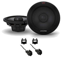 Charger l'image dans la galerie, Alpine R2-S65 300W 6.5" Coaxial Speakers + Speaker Harness Fit Chrysler 90-07 Cherokee