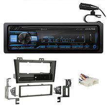 Charger l&#39;image dans la galerie, 1-Din Alpine Digital Media Bluetooth Stereo Receiver + Metra 99-8211 Dash Kit For 2000-2004 Toyota Avalon