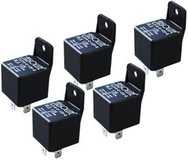 5 Absolute RLS125 12-VCD Automotive Marine Bosch Tyco Style Relay SPDT 30/40 AMP