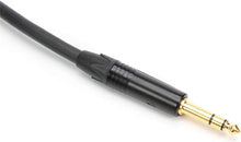 Load image into Gallery viewer, Mogami GOLD INSERT TS-06 Gold Insert TS Cable - 1/4-inch TRS Male to Dual 1/4-inch TS Male - 6 foot