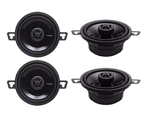 2 Pair Rockford Fosgate Punch P132 160W 3.5" 2-Way Full-Range Car Audio Speakers