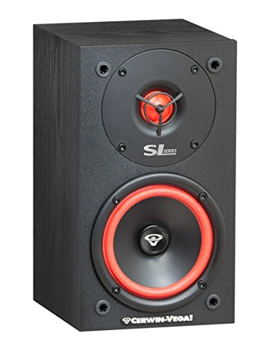 Cerwin Vega SL-5M 5 1/4" 2-Way Bookshelf Speaker Pair