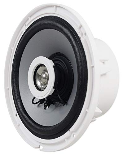 (4) Alpine SPS-M601 Pair 6.5" 2-Way Marine/Boat Coaxial Speakers