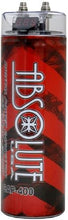 Load image into Gallery viewer, ABSOLUTE CAP400R 4 FARAD POWER CAR CAPACITOR (RED)