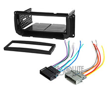 Charger l&#39;image dans la galerie, Absolute USA ABS99-6501-2 Fits Jeep Cherokee 1997-2001 Single DIN Stereo Harness Radio Install Dash Kit Package