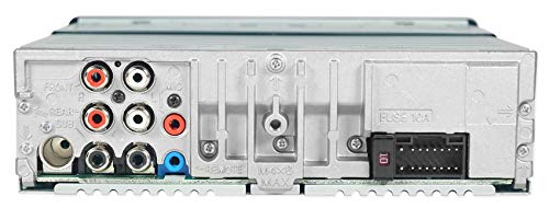 1-Din Alpine Digital Media Bluetooth Stereo Receiver + 99-7308 Fit 2002-05 Hyundai Accent