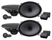 Load image into Gallery viewer, (2) Pairs ALPINE X-S69C 6x9&quot; 360 Watt Type-X Component Car Speakers