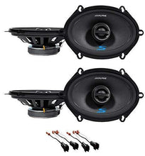 Charger l&#39;image dans la galerie, Alpine S 5x7&quot; Front+Rear Factory Speaker Replacement Kit For 98-01 Ford Explorer