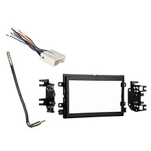 Charger l&#39;image dans la galerie, American Terminal Compatible with Ford Fusion 2006 2007 2008 2009 Double DIN Stereo Harness Radio Install Dash Kit Package