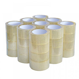 36 Rolls Clear Carton Shipping Box Sealing Packing Tape, 2
