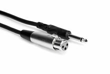 Load image into Gallery viewer, Hosa PXF-105 Unbalanced Interconnect Cable XLR3F to 1/4 in TS - 5 Feet