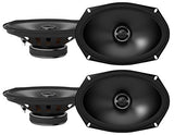 2 Pair ALPINE S-S69 260 Watt 6x9