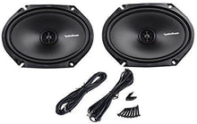 Load image into Gallery viewer, 2 Rockford Fosgate R168X2 Prime 220W Max (110W RMS) 6&quot; x 8&quot; 2-Way PRIME Series Coaxial Car Speakers