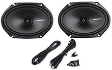 Charger l&#39;image dans la galerie, 2 Rockford Fosgate R168X2 Prime 220W Max (110W RMS) 6&quot; x 8&quot; 2-Way PRIME Series Coaxial Car Speakers