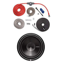 Charger l&#39;image dans la galerie, Rockford Fosgate RFK4X 4 Installation Kit + P3D4-10 10&quot; 1000W Subwoofer