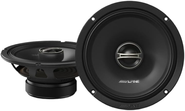 Alpine DM-65-G DM-65C-G 6.5" Component Speaker Set + DM-65-G 6-1/2" 400W  Coaxial Speakers Bundle