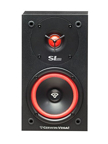 Cerwin Vega SL-5M 5 1/4" 2-Way Bookshelf Speaker Pair