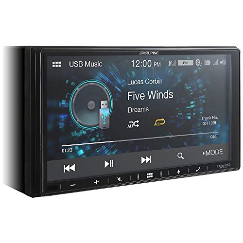 Alpine ILX-W670 Digital Multimedia 7-Inch Screen Mechless Bluetooth Car Receiver