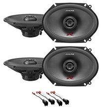 Load image into Gallery viewer, Alpine R-S68 6x8&quot; Front+Rear Speaker Replacement Kit For 2005-06 Ford Mustang