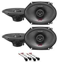 Load image into Gallery viewer, 2 Alpine R 6x8 Front+ Rear Factory Speaker Replacement For 2011-2015 Ford F-650/750