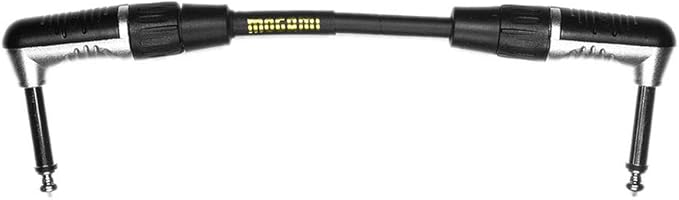 Mogami MCP GP RR 0.5 CorePlus Right Angle to Right Angle Pedal Cable - 6 inch