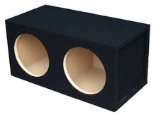 Load image into Gallery viewer, Absolute DSS12 Dual 12&quot; Sealed Carpeted Subwoofer Enclosure Empty Box