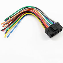 Load image into Gallery viewer, XScorpion JVC16000 Universal 16-Pin Wiring Harness with Aftermarket Stereo Plugs for Jvc