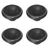 4 Rockford Fosgate P2D2-10 10 Inch 600 Watt 2-Ohm Punch Series Car Audio Subwoofer P2D210 (4 Pack)